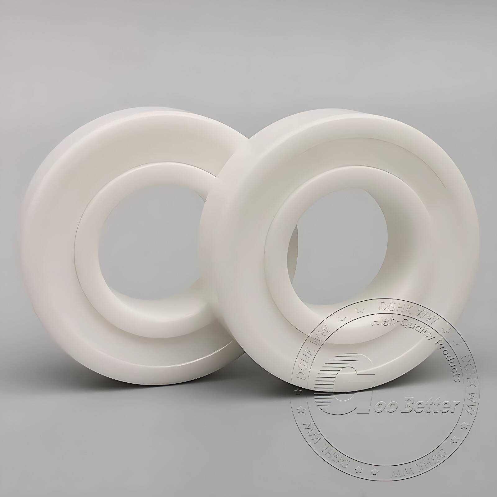 ZrO2 Zirconia Full Ceramic Ball Bearing 2RS Double Sealed Resistant Corrosion