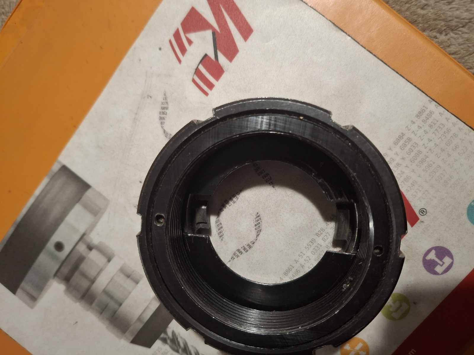 Erickson Qc 40 quick change spindle nut