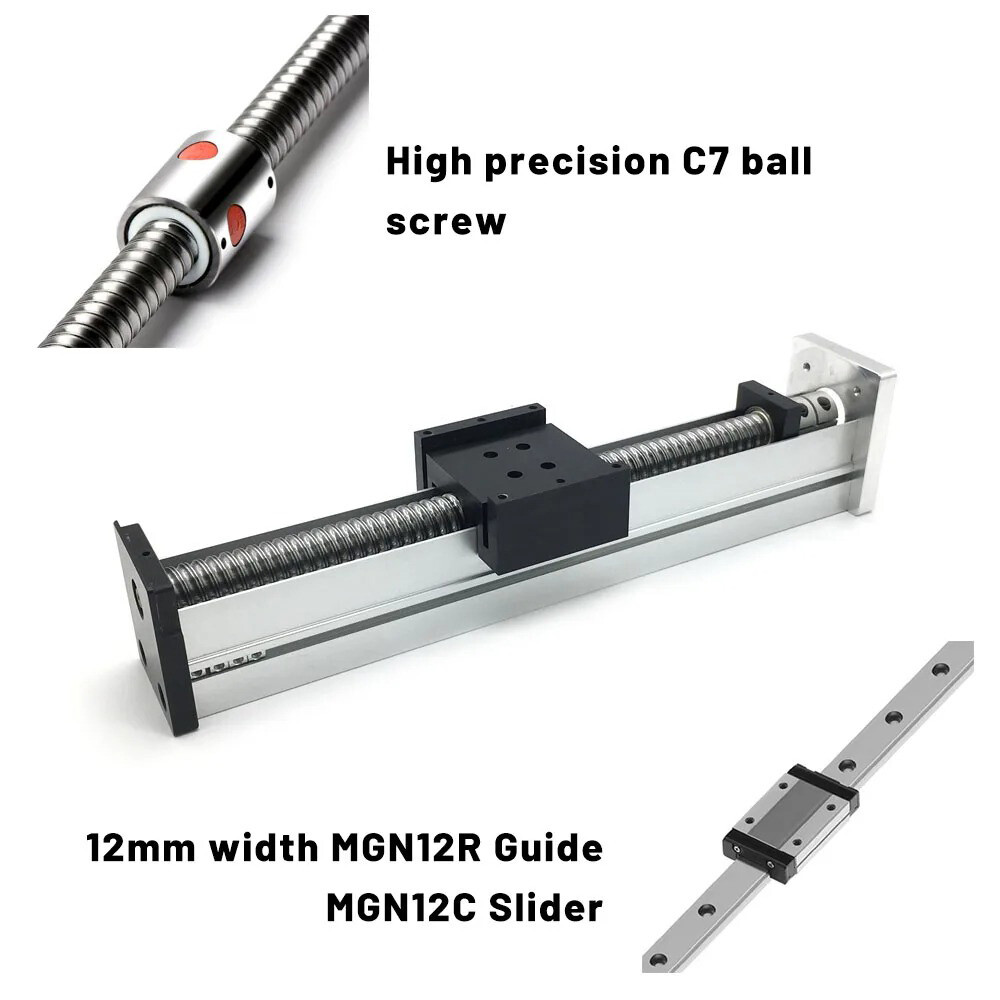 IP65 Fully enclosed Ballscrew Slide Table Dustproof Cleanroom CNC Linear Stage