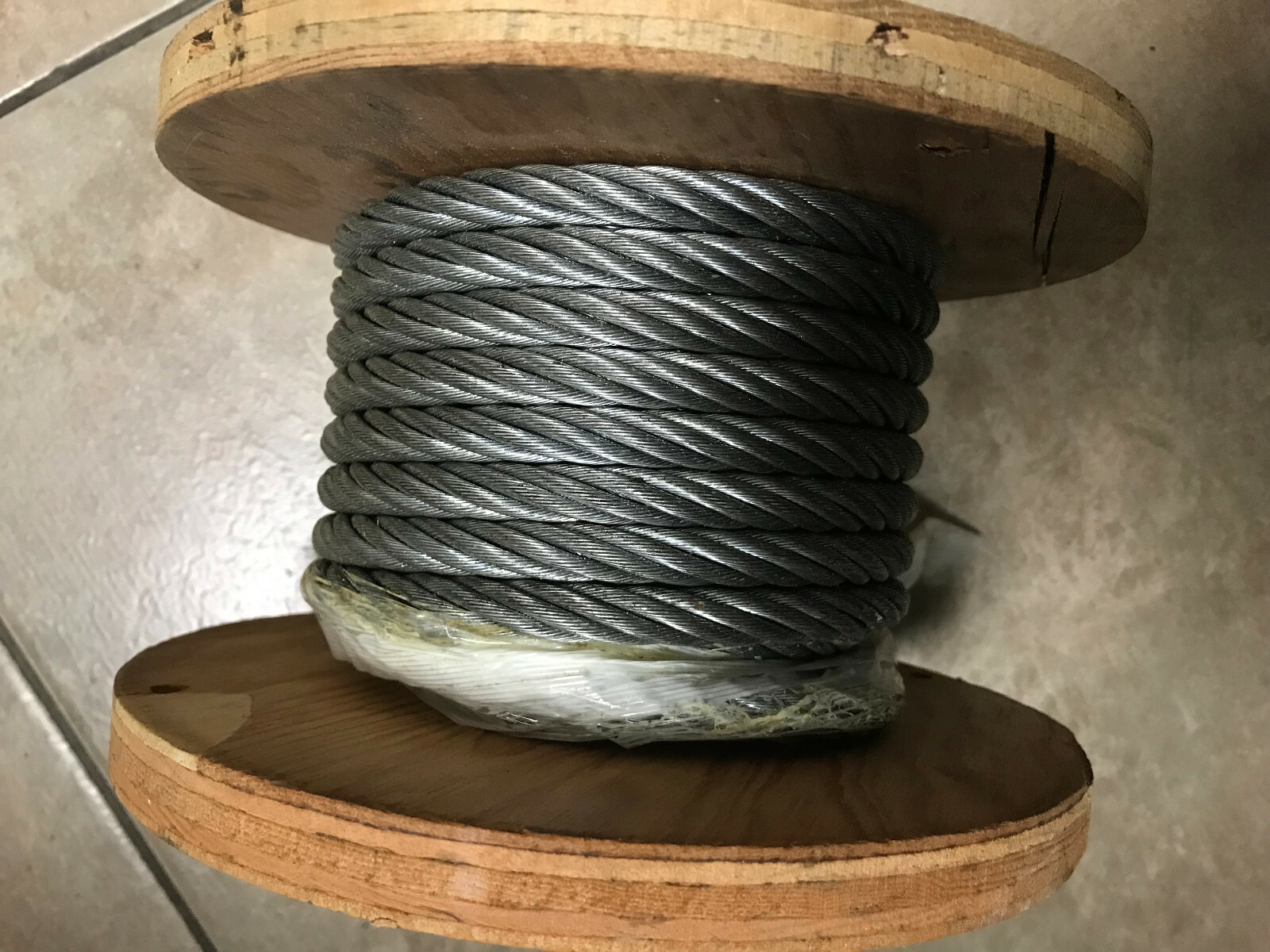 Hy-Weld B3746-21 7 x 19 Galvanized Aircraft Cable Wire Rope 3/8″ – 18 ft
