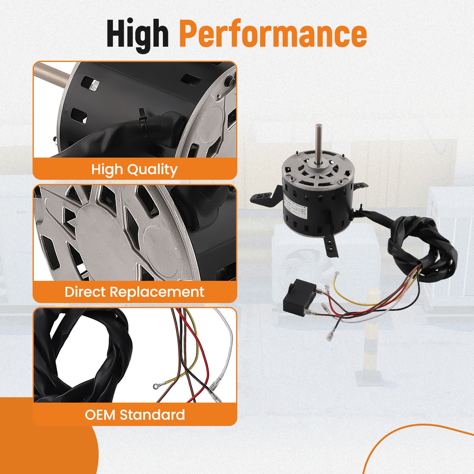 Durable Blower Motor for Goodman 5KCP39GGP993AS BT1340027S 1075RPM Dayton 6DLN0