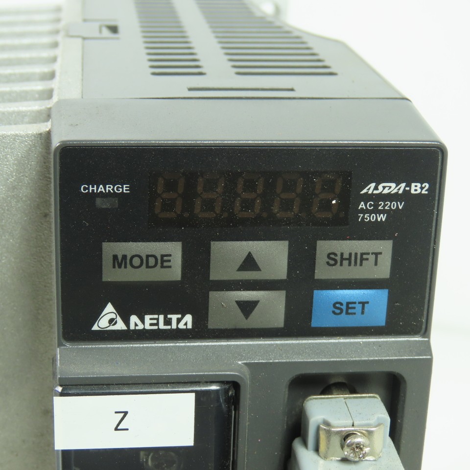 Delta ASD-B2-0721-B 3Ph Servo Drive 230V 50/60Hz 3.66A Input 110V 2.1A Output