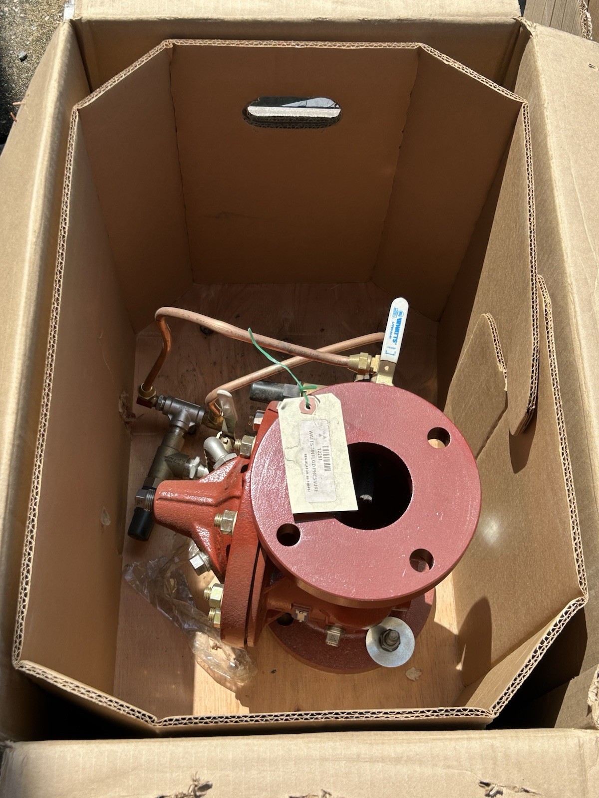 Watts LFM115 04/22 Pressure Reducing Control Valve. 3″ Flanged.