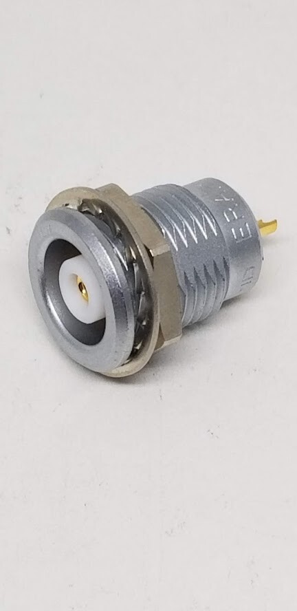 LEMO – ERA.1S.120.CTL – Female Solder, 1 Conductor, IP 50, Cable 1.20 – 8.70 mm