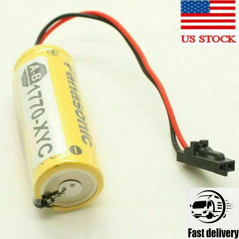 3V 1800mAh 1770-XYC Battery For Allen Bradley PLC 1770-XYC/A 1770-XYB US STOCK