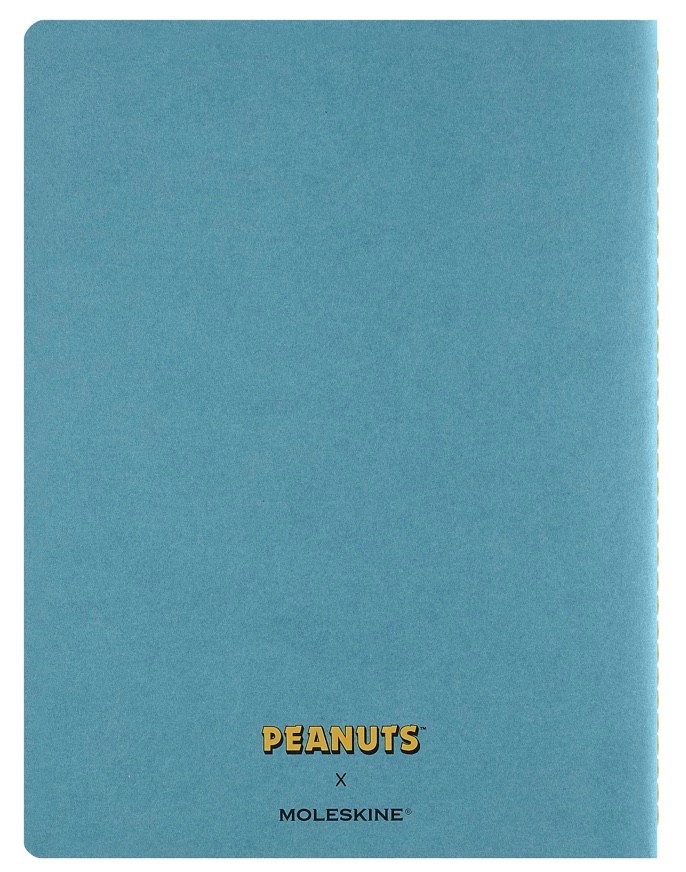 New! MOLESKINE Peanuts LINUS Ruled Notebook • 120 Pgs • Cahier Journal