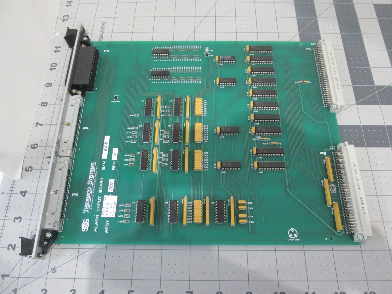 SVG Thermco, 604095-26, Alarm Input PCB Assy, New