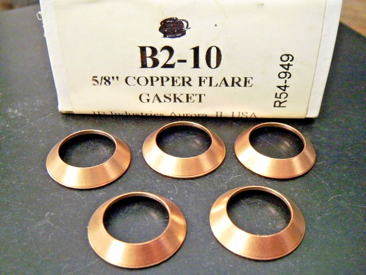 Just Better JB B2-10 Copper 5/8″ Flare Gasket Qty = 5