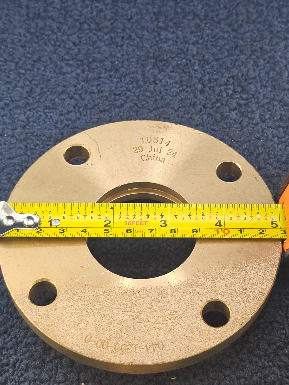 044-1250-00-0 Mechanical Seal Cover For QMAX Mechanical Seal Assembly
