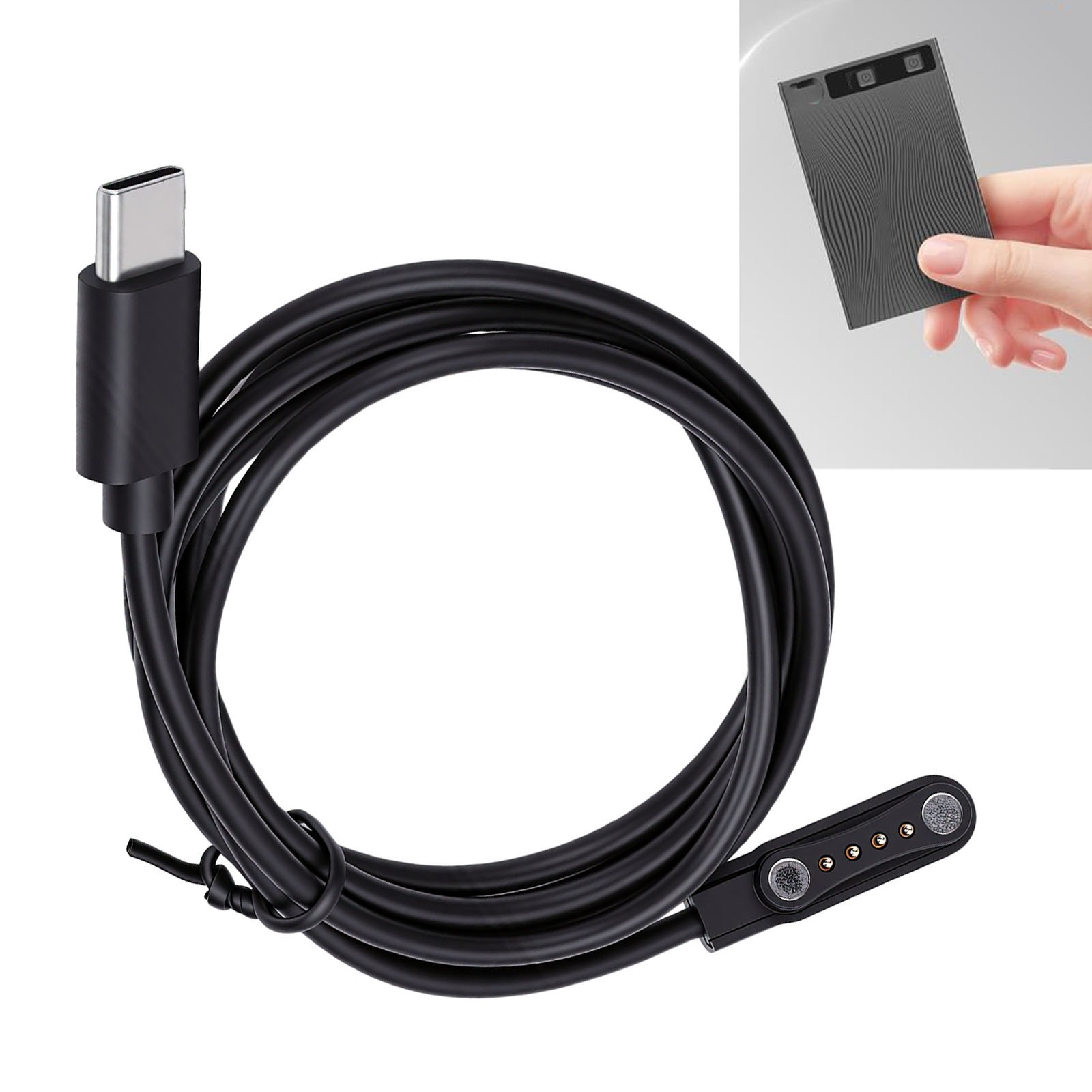 2pcs AI Voice Recorder Type C Charging Cable Fit For Mobvoi TicNote AI Voice CHU