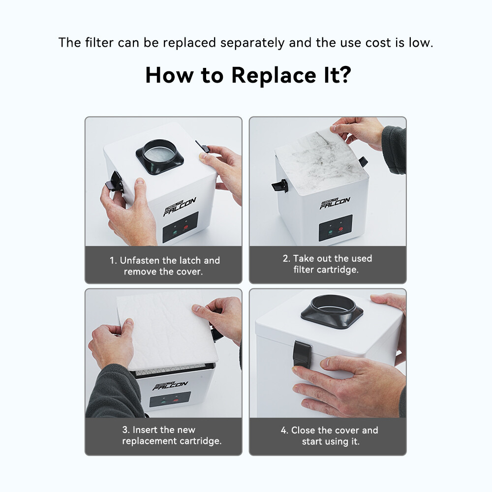 Creality Smoke Purifier 2Layer Filtration Desktop Air Purifier for Laser Engrave