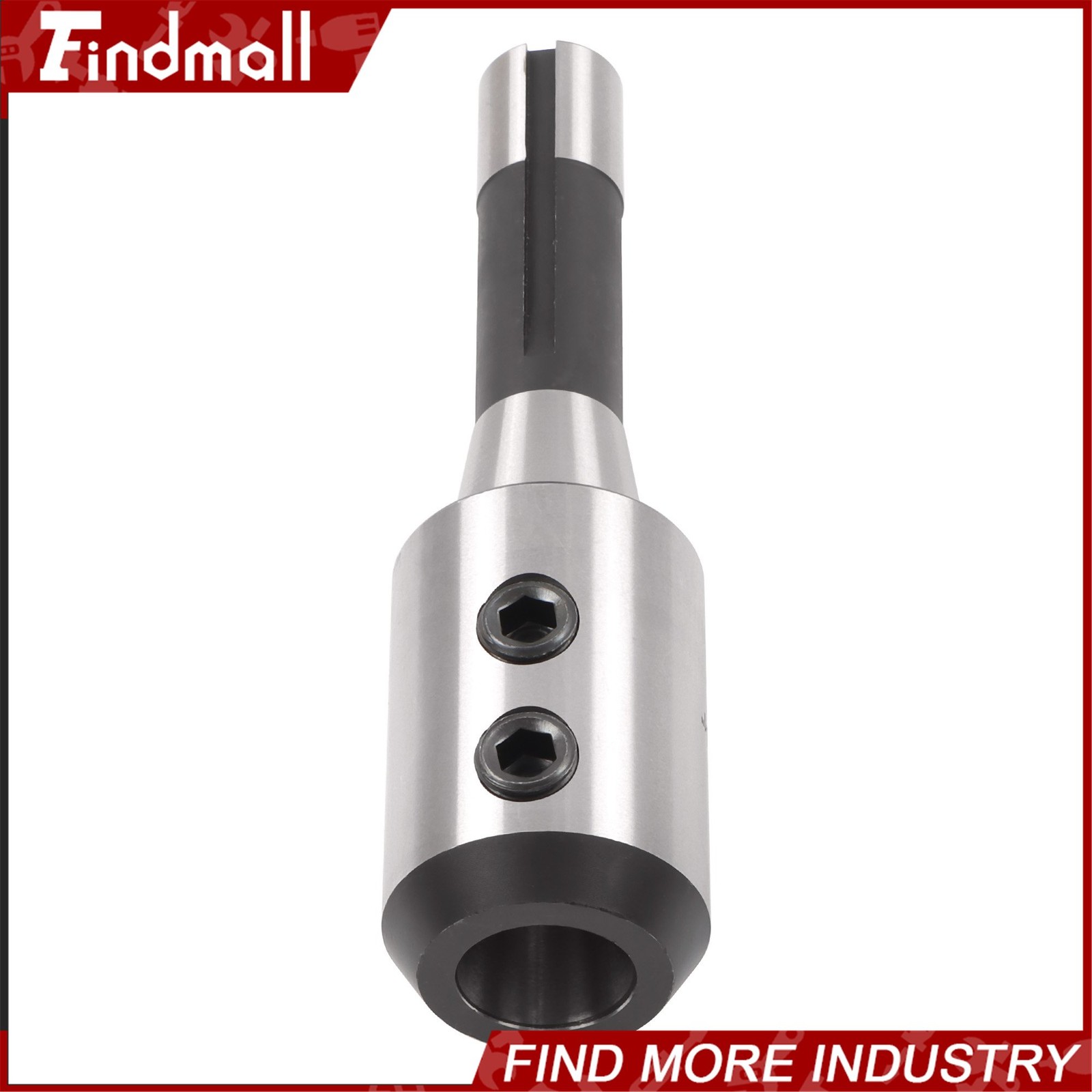 Findmall 1 Inch High Precision R8 End Mill Adapter Holder Milling Cutter Tool