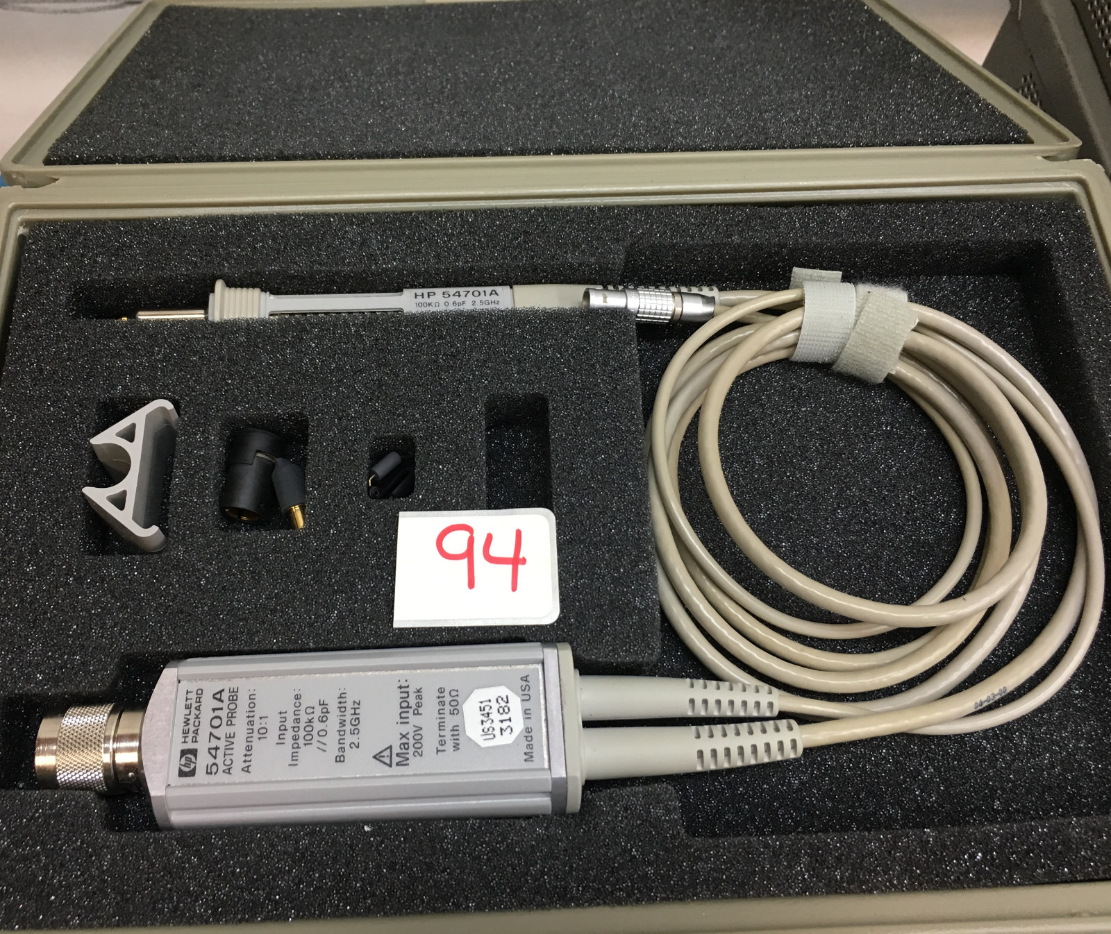 Agilent / HP 54701A 2.5 GHz Active Probe