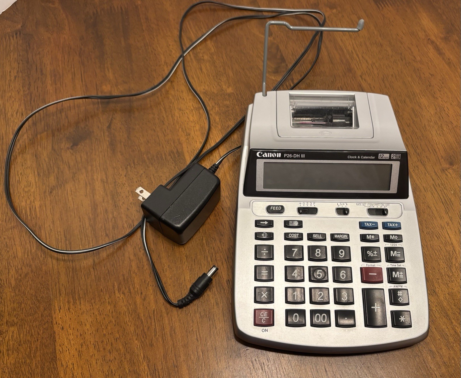 Canon P26-DH III Printing Calculator With Clock And Calendar