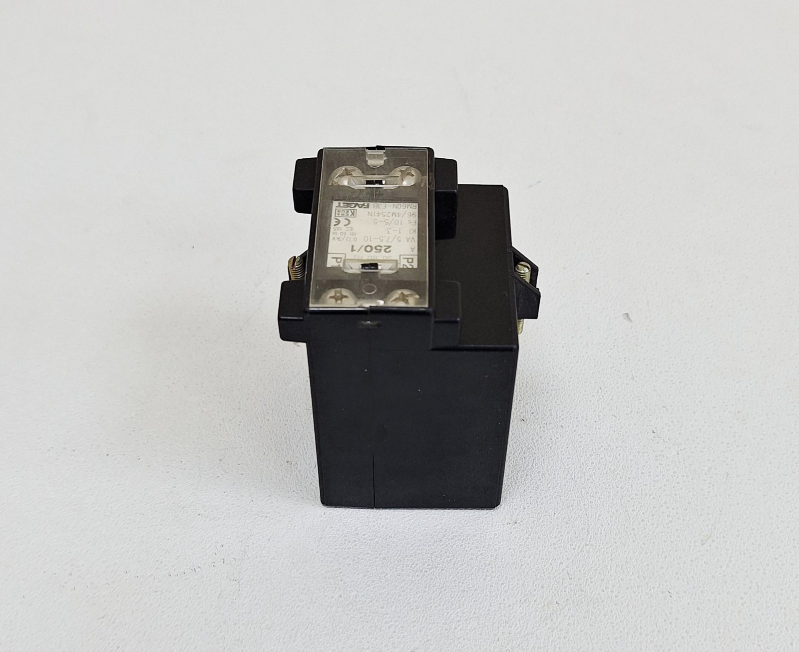 Faget 250/1 / RM60N-E3B Current Transformer (Lot of 2 pcs)