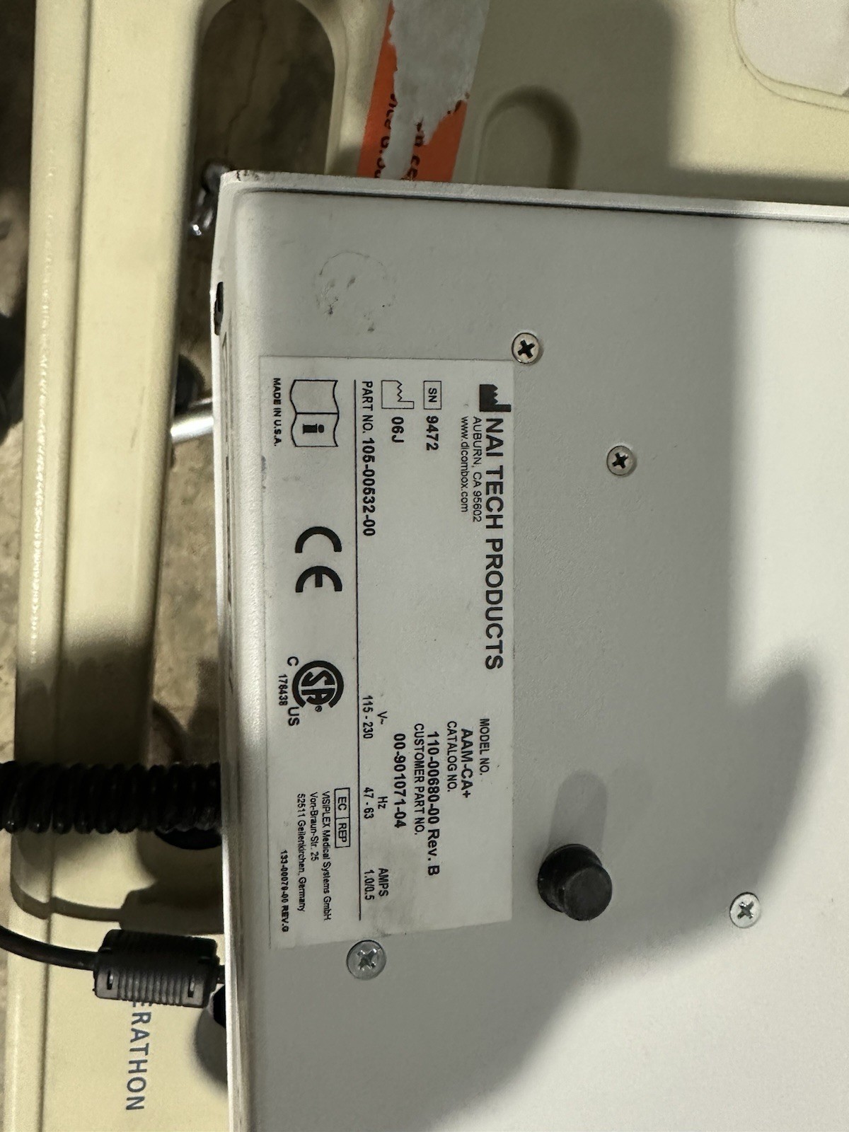 NAI Technology Model AAM-CA The Dicom Box CA – Video To Dicom