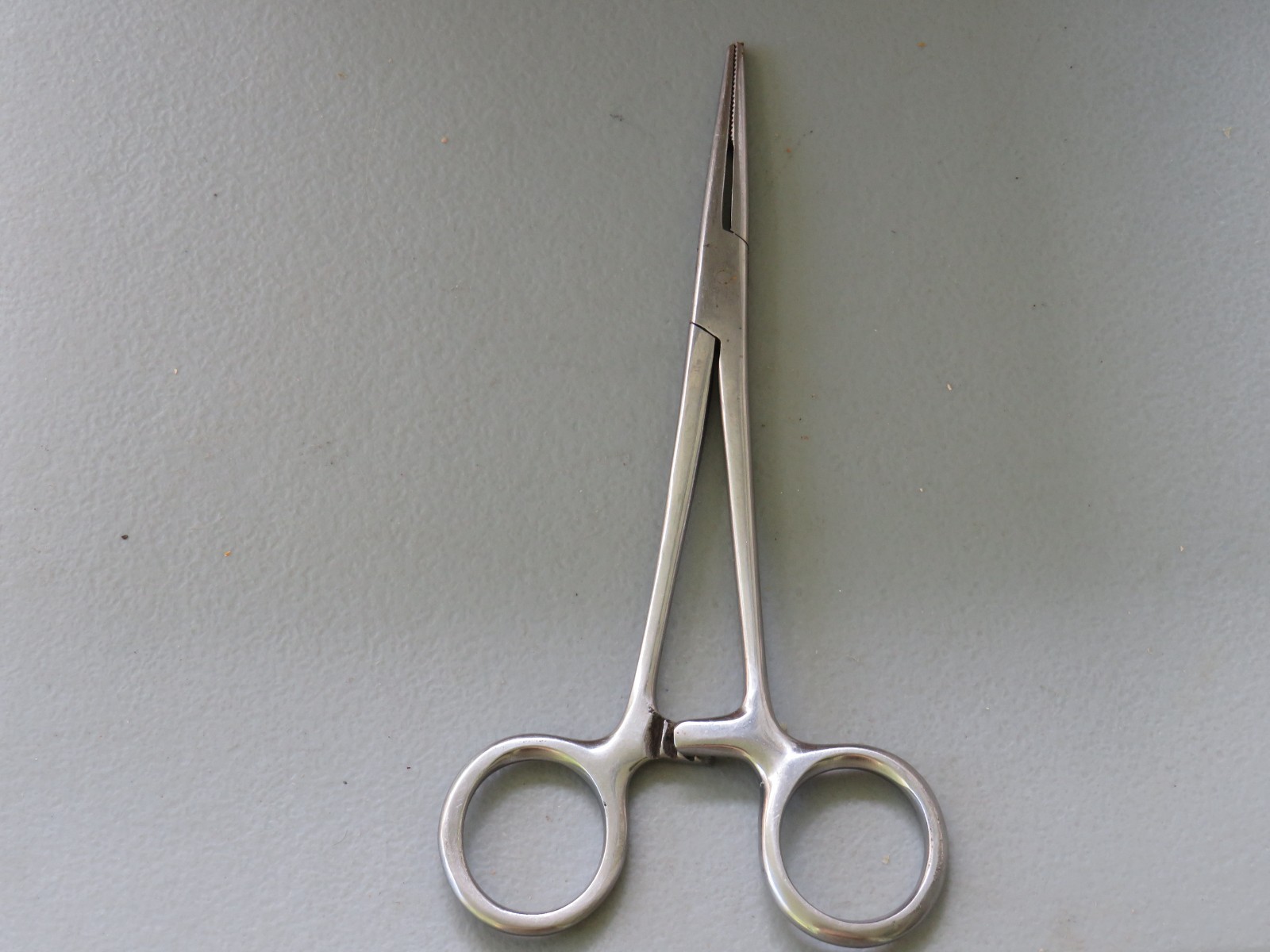 Surgical Mosquito SILCO Forceps Straight Hemostat Locking Handle
