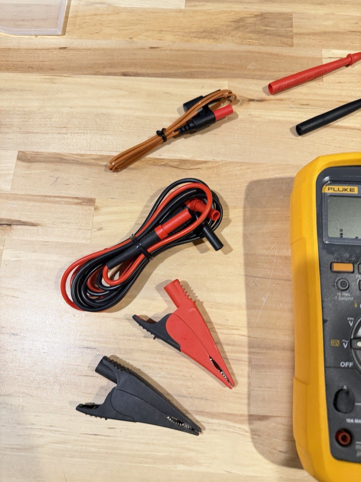 FLUKE 87V-MAX/E2 INDUSTRIAL COMBO KIT (TESTED) SHIPS FAST