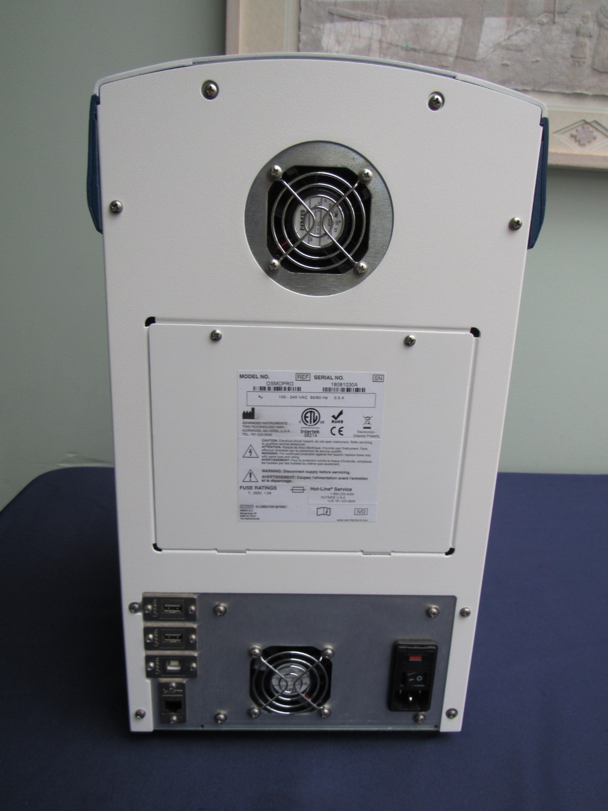 Advanced Instruments OsmoPro Multi-Sample Micro-Osmometer GUARANTEED WORKING