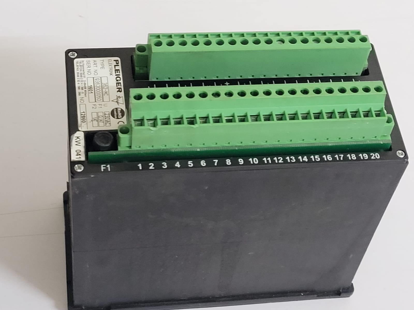 PLEIGER ELEKTRONIK 362MC Multi Function Controller 9362000050