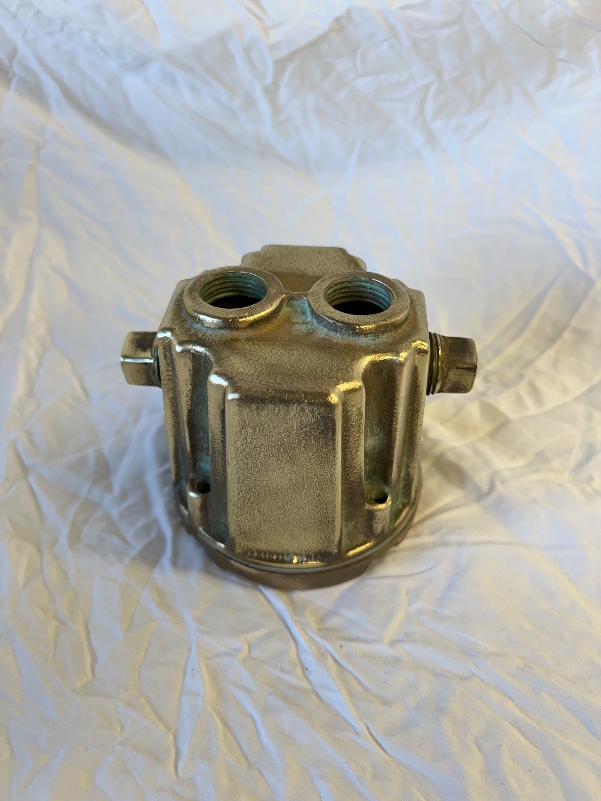 Kim Lighting JBR-2 Brass Below Grade Junction Box 1/2″ NPT