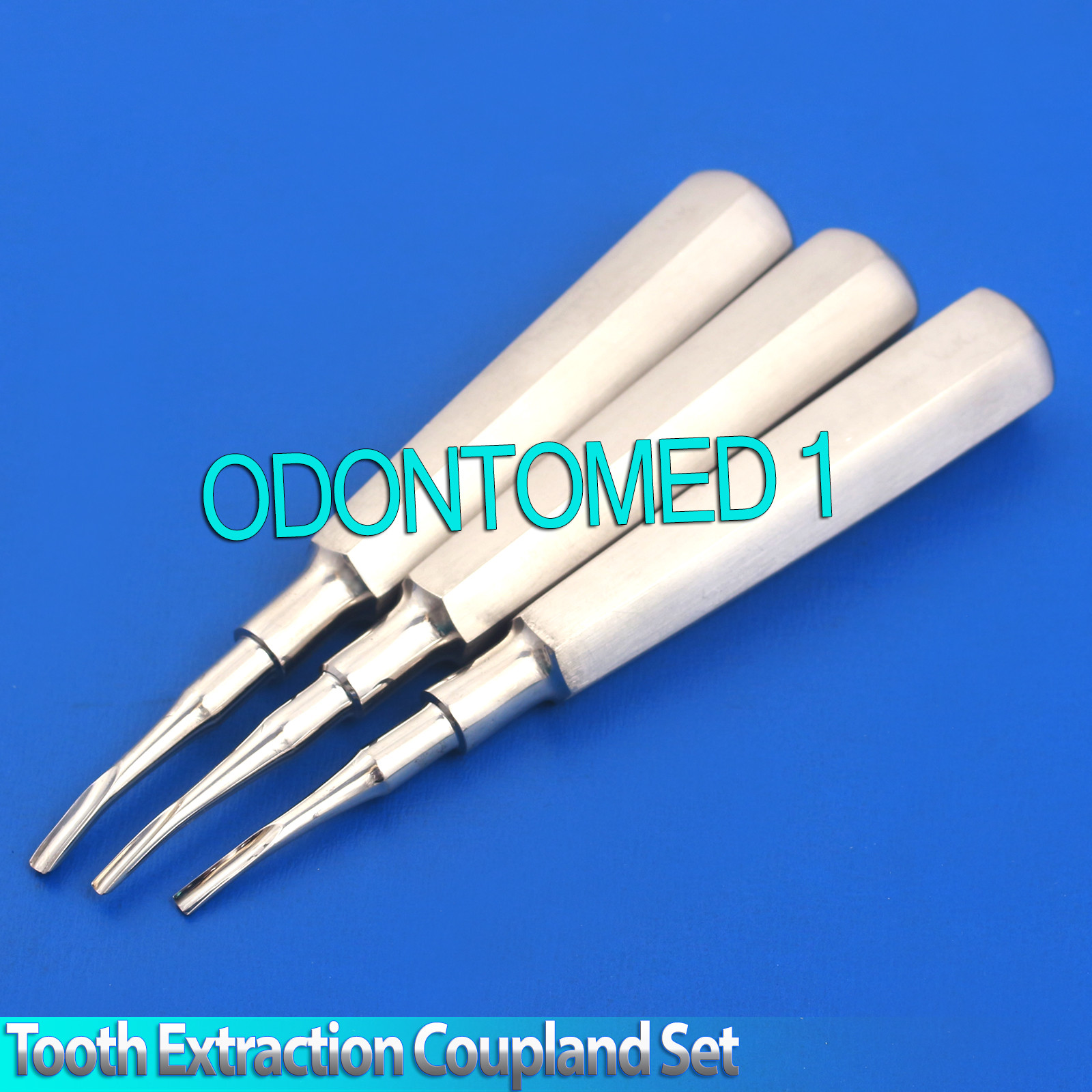 Coupland Chisel No1,2,3 Root Elevator, Tooth extraction, Dental Oral Surgery
