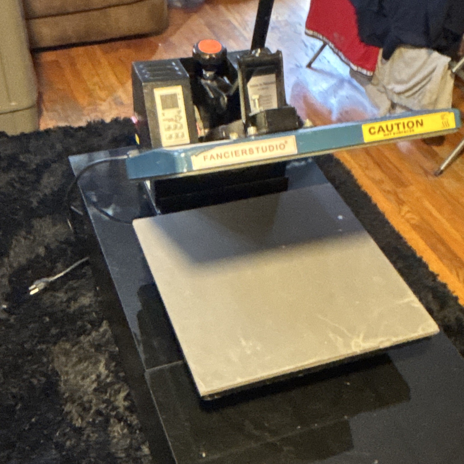 Fancierstudio Power Heat Press 15×15 Swing-Arm Sublimation Press Digital 110V