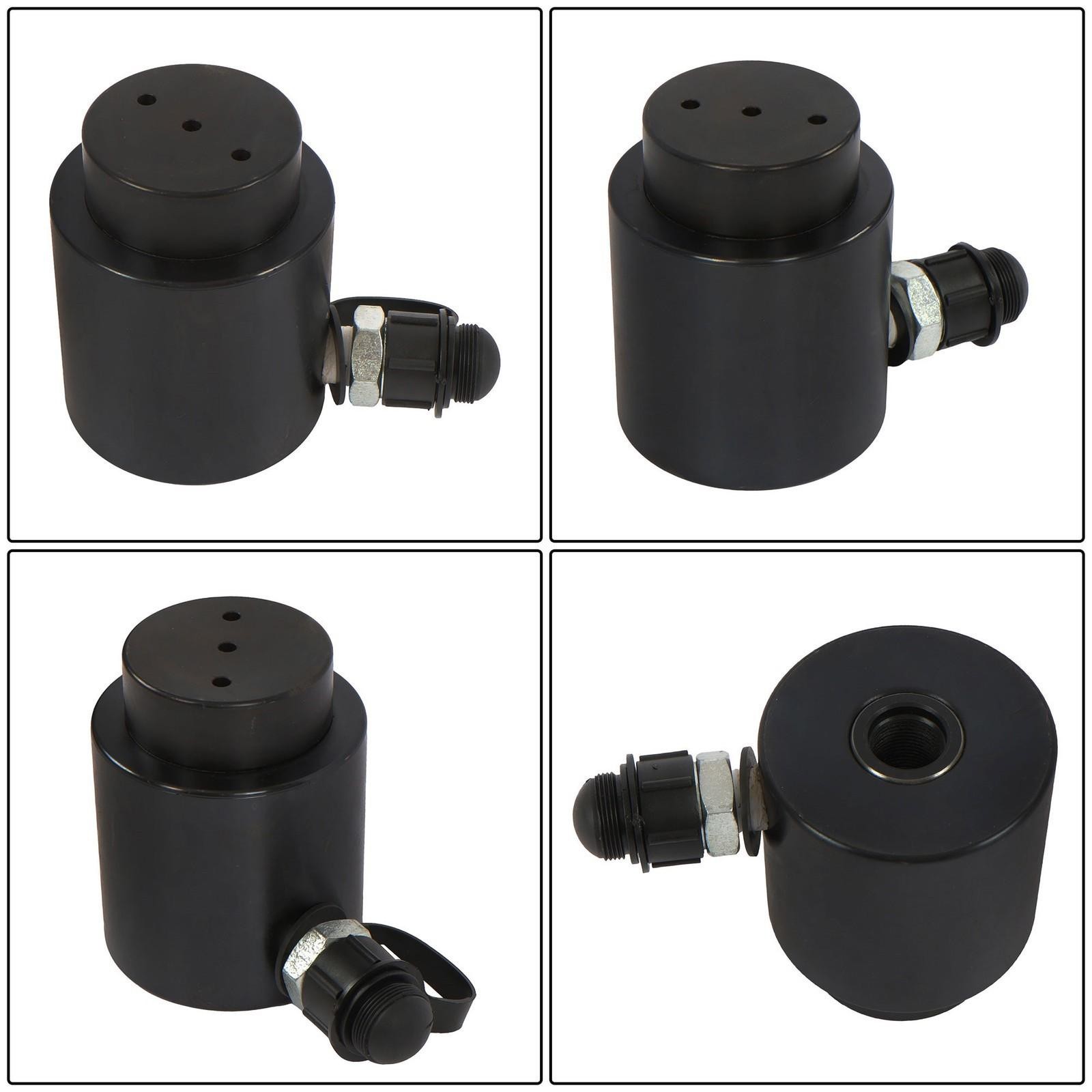 15T 1/2 Inch to 4 Inch Hydraulic Knockout Punch Driver Tool Kit with 10 Dies