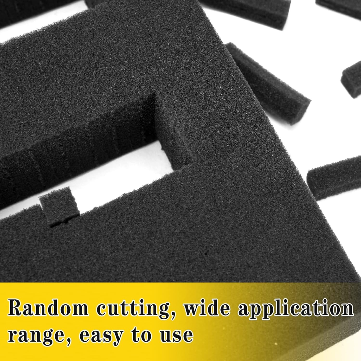 4 PCS Pick Apart Foam Inserts (16x12x2 & 16x12x0.4) for Ultimate Storage Safety