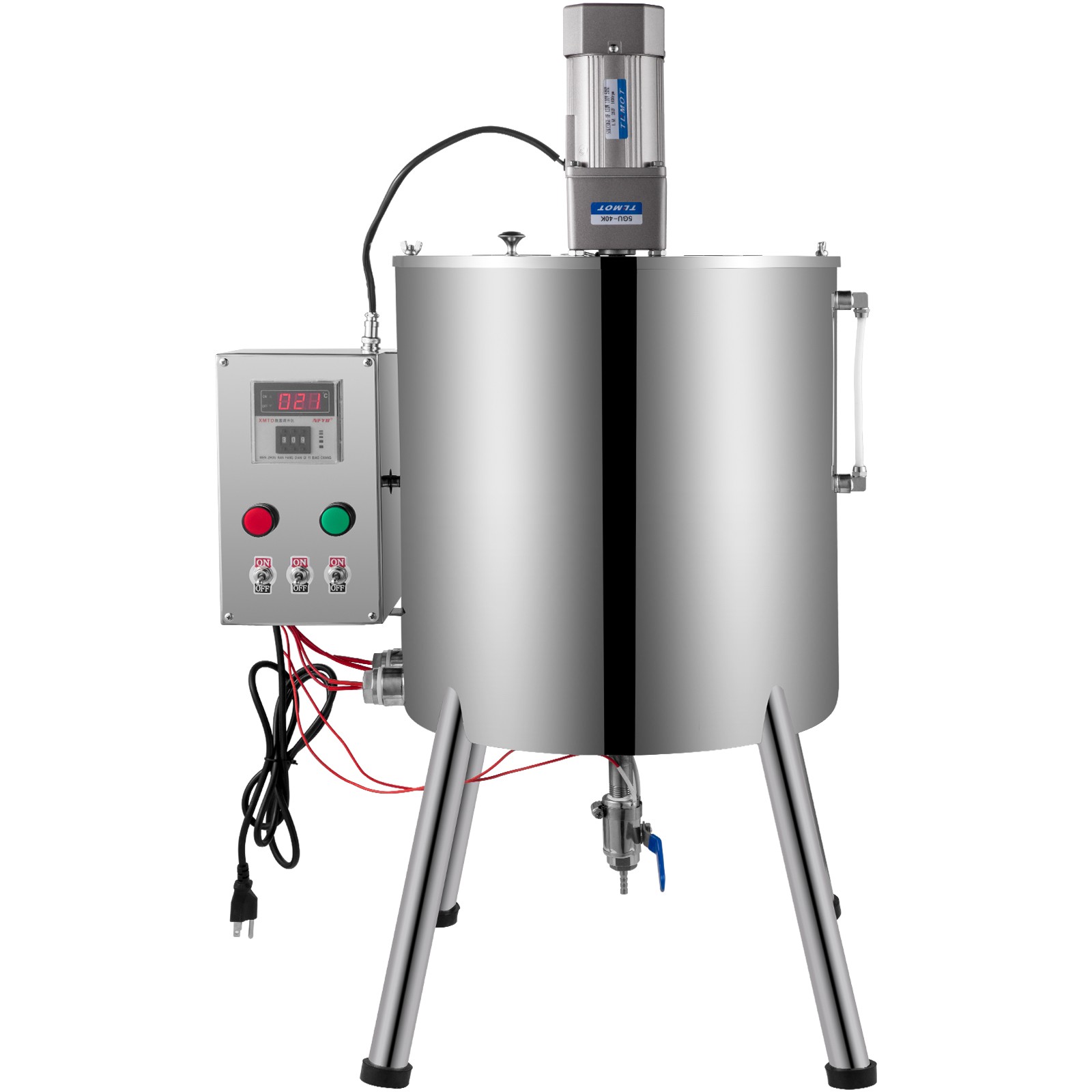 VEVOR Heating Mixing Filling Machine 30L Stirring Tank Lipstick Paste Filler