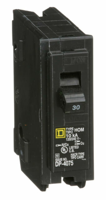Square D HOM130CP 30 A Miniature Circuit Breaker NEW!!