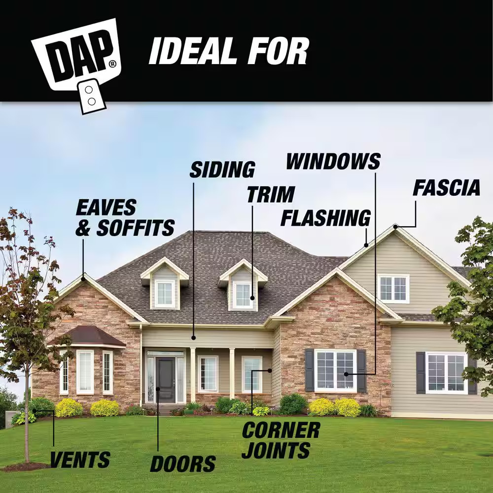 Dynaflex Ultimate 10.1 Oz. Clear Premium All Weather Exterior Window, Door, Sidi