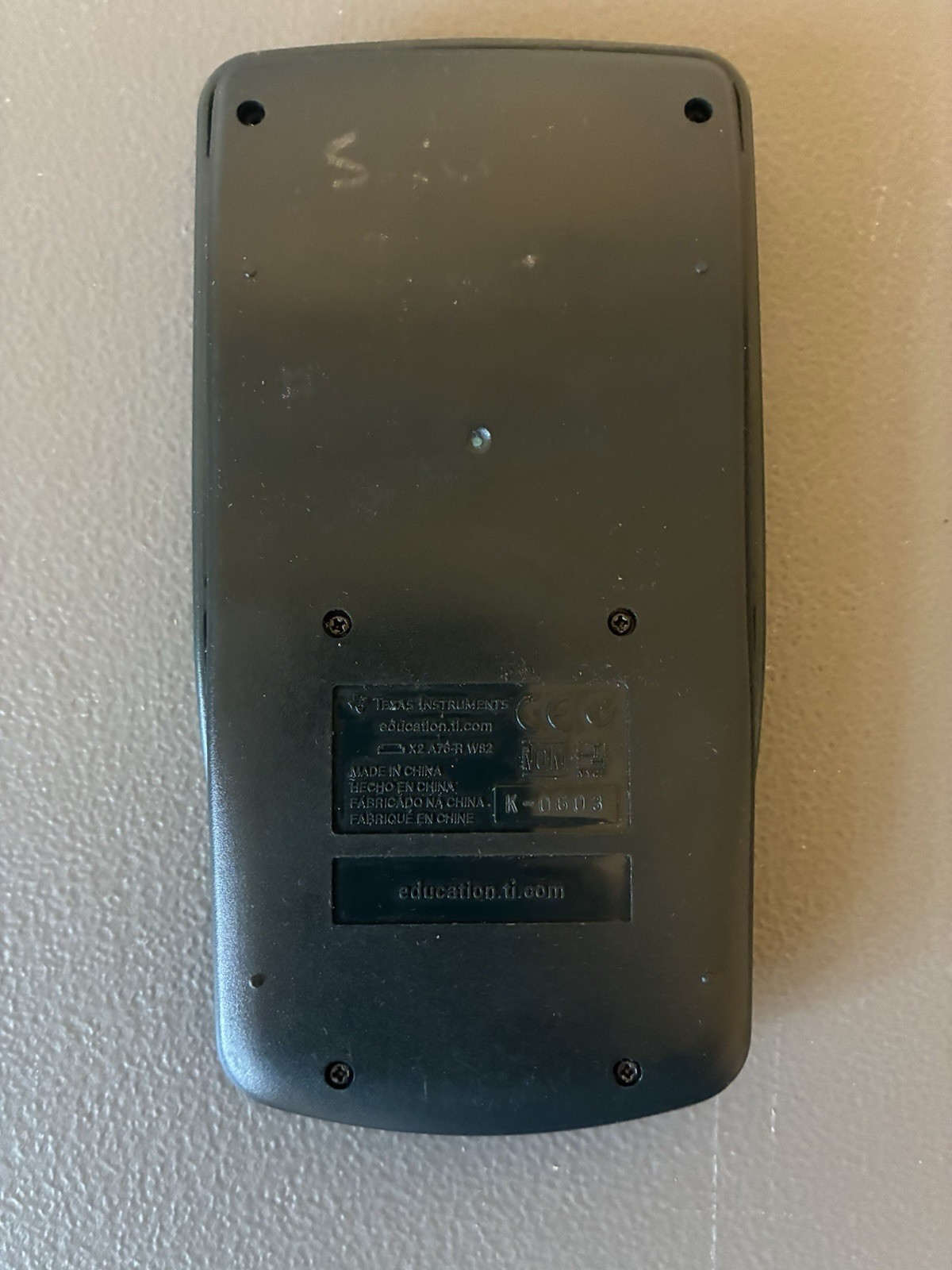 Texas Instruments TI-30XA Gray Scientific Calculator Needs Battery