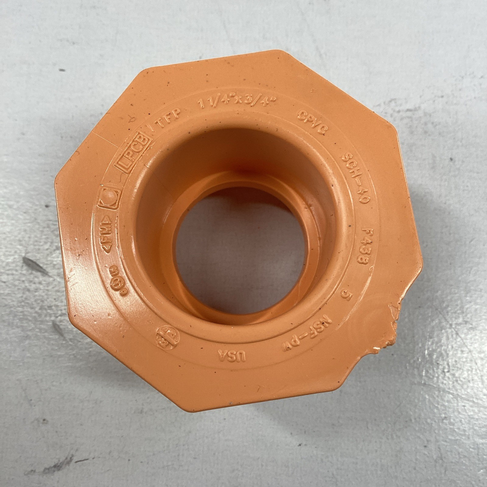 Bag of 10 Blazemaster 80201 1.25 X 0.75” Bushing