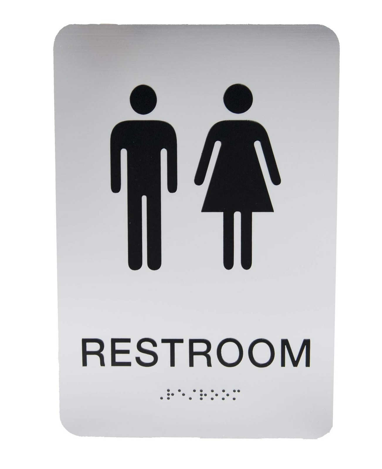 Non-Accessible/Wheelchair Unisex Gender Neutral ADA Restroom (Bathroom) Sign …
