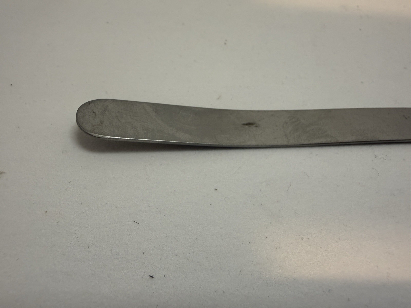 Aesculap BT751R Abdominal Intestinal Spatula 7 7/8″ Stainless 12mm Surgical