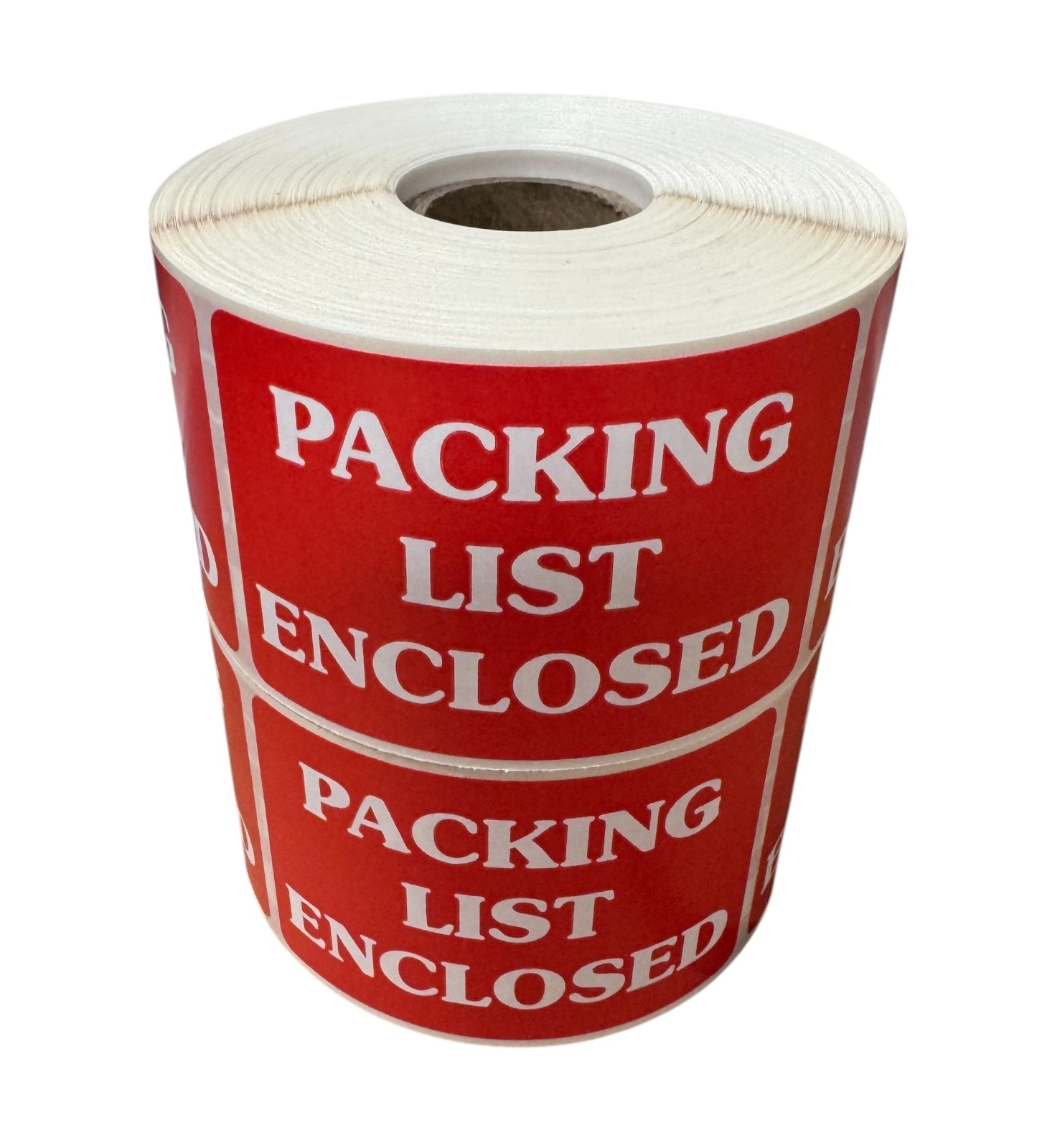2×3 Packing List Enclosed Labels Peel & Stick Shipping Sticker 500 EA, 1-60 RLS