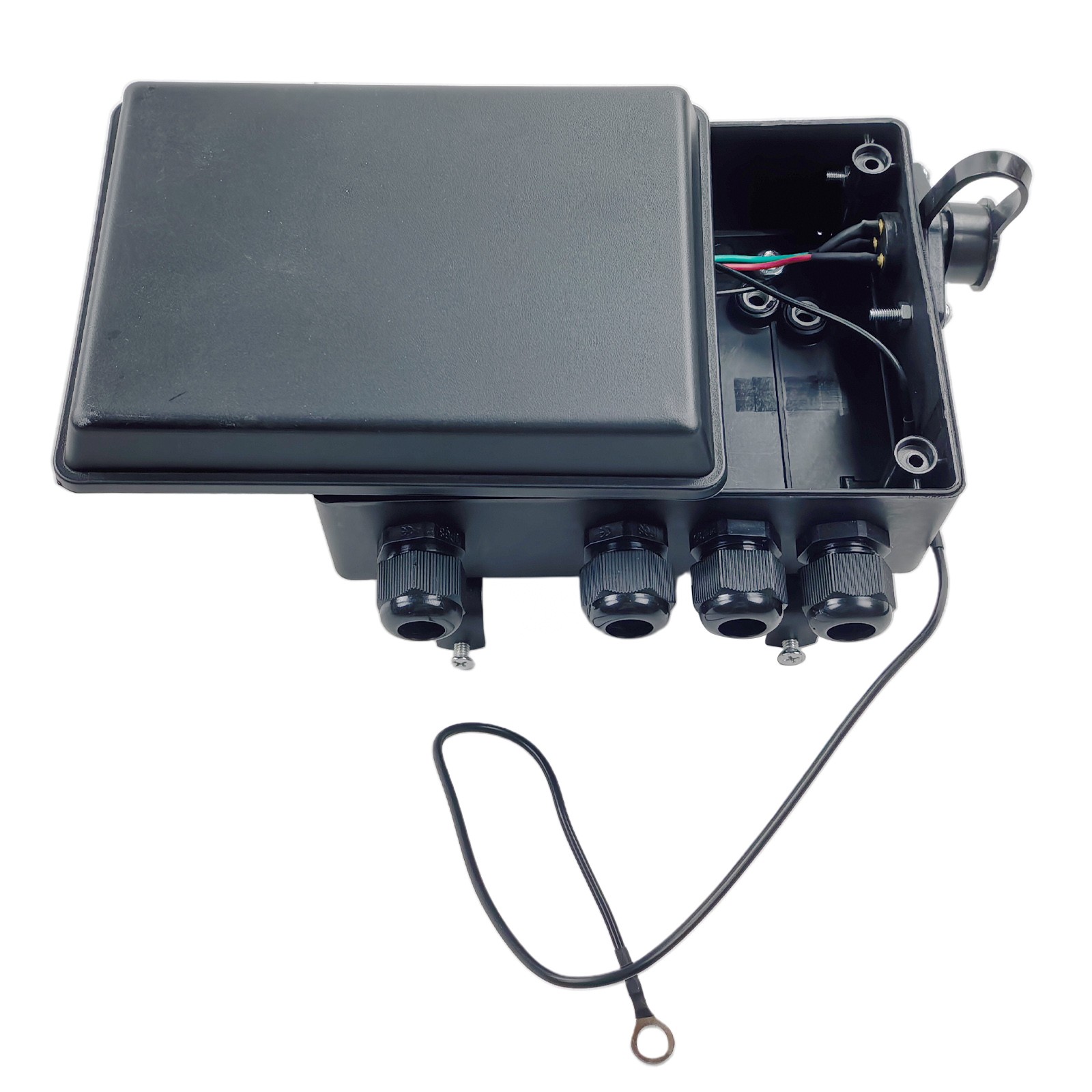12V 8000lb Winch Solenoid Contactor Relay kit w/Control Box 4 Pre-Wired Cables