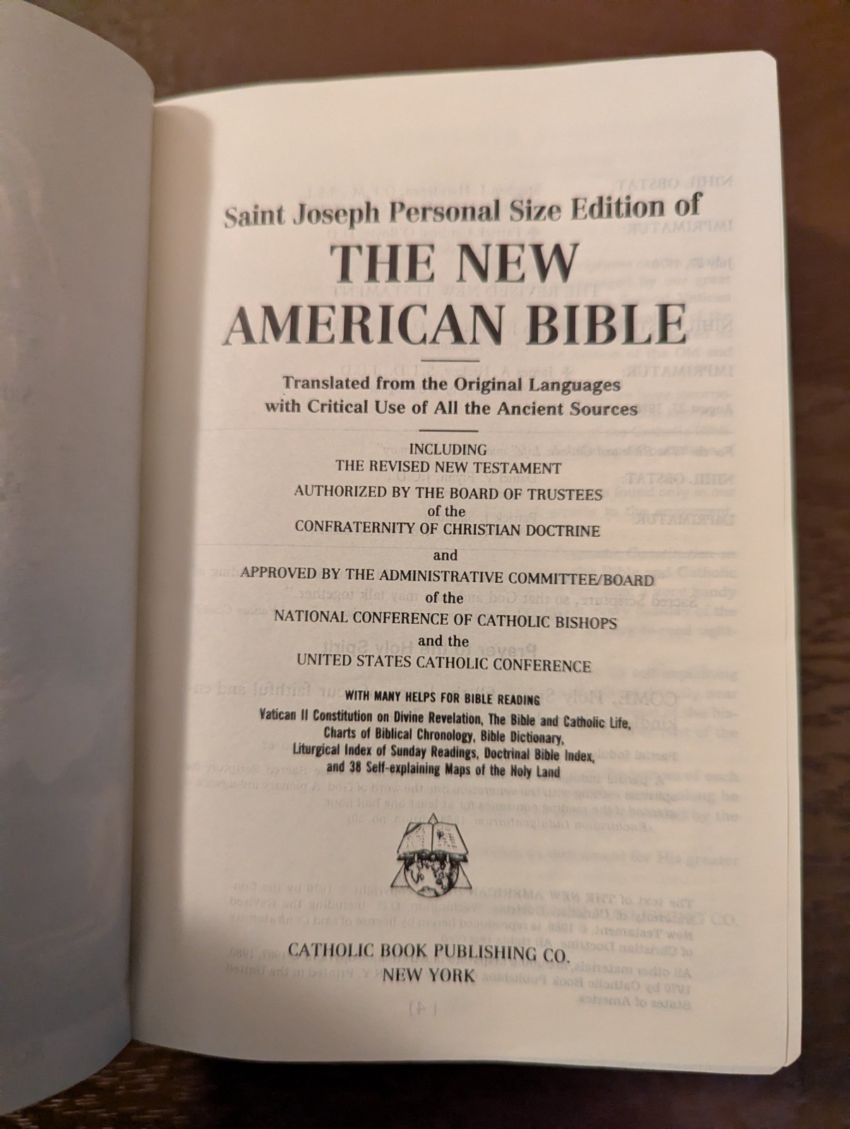 Bible Woodcover high end Israel priest estate