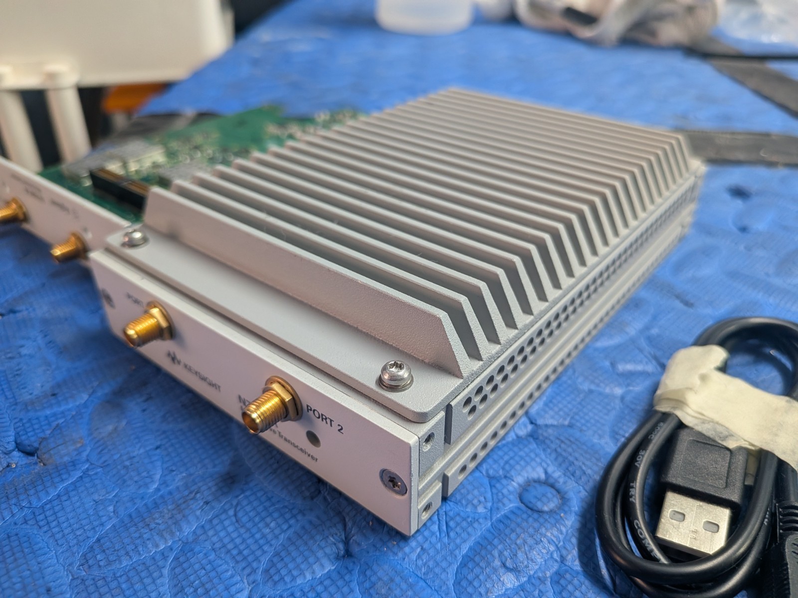 😍Agilent N7081A Microwave Transceiver Sensor Realtim VNA 6 Ghz Network Analyzer