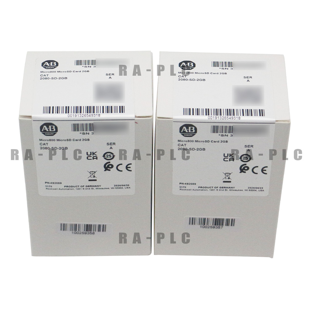 2024 2080-SD-2GB 2080 Micro800 System 2GB Removable MicroSD Card Allen Bradley