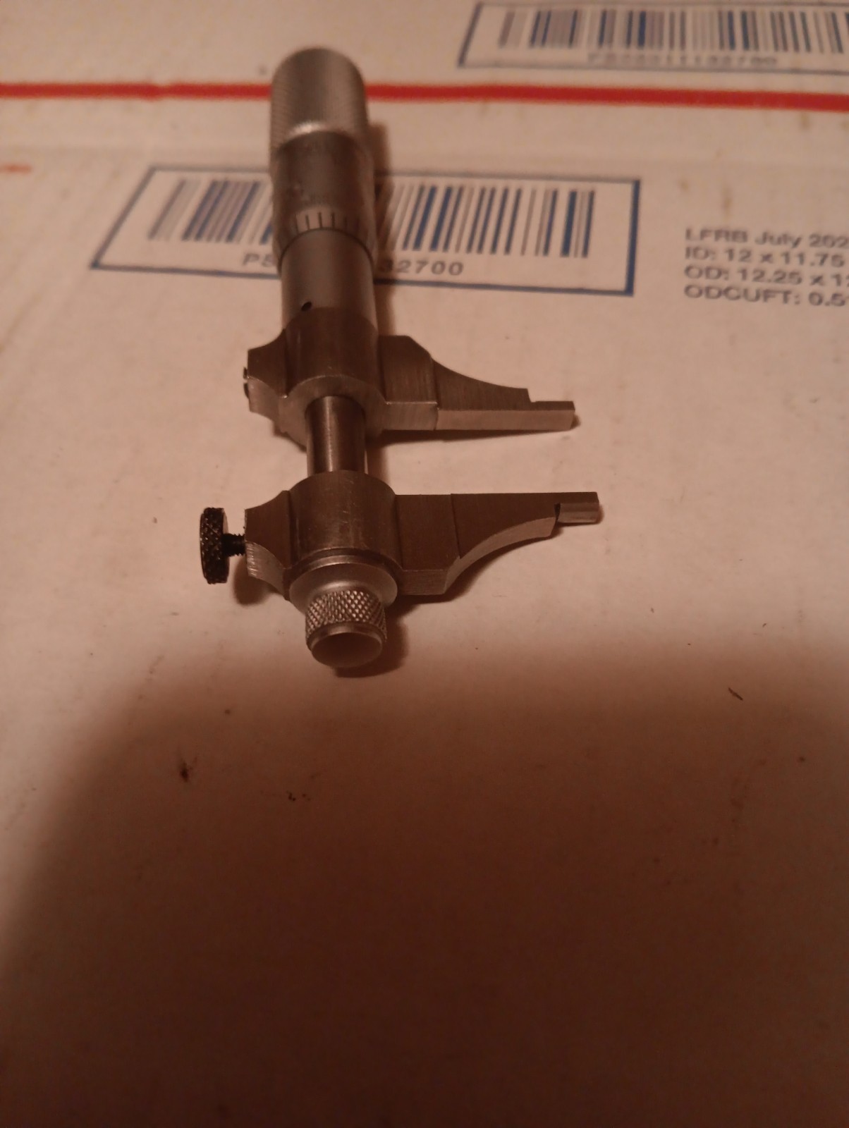 Starrett No. 700A inside micrometer .200″ to 1.200″ range .001”- Made in U.S.A.