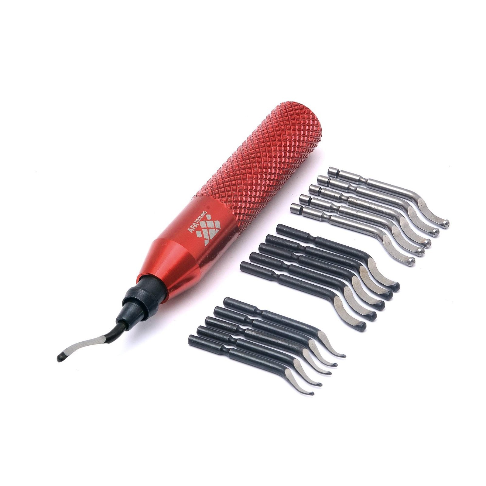Deburring Tool with 15 High-Speed Steel Blades for Metal, PVC, Plastic & 3D Prin