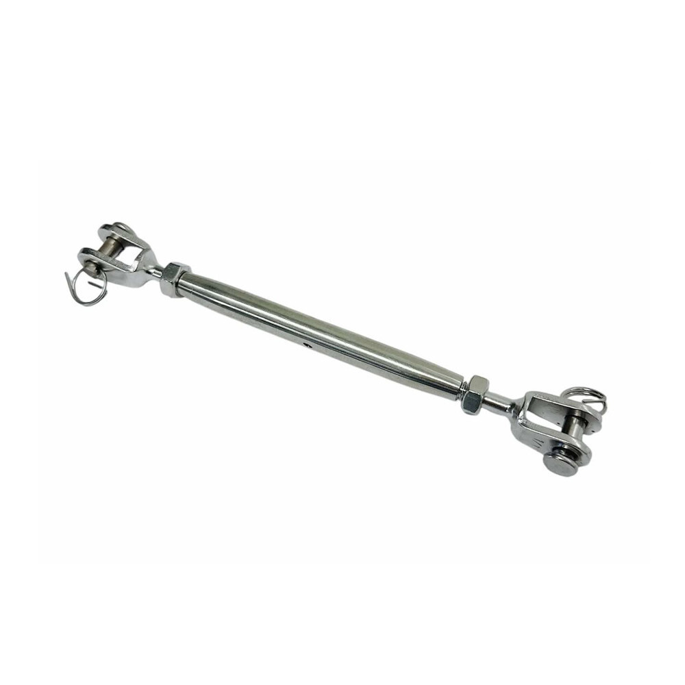 1/4 Inch Marine SS316 JAW JAW Rig Closed Body Turnbuckle WLL 300 Pounds 20 PCS