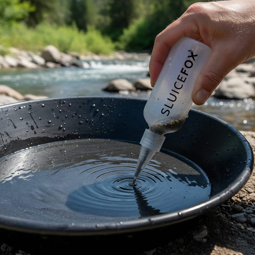 Sluice Fox All-in-One Gold Panning Kit with Portable Sluice – Featuring Miners M