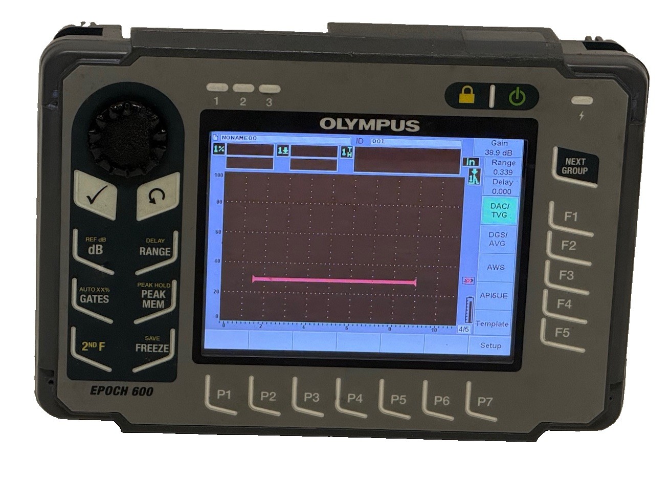 Olympus Panametrics Epoch 600 Ultrasonic Flaw Detector Epoch600.
