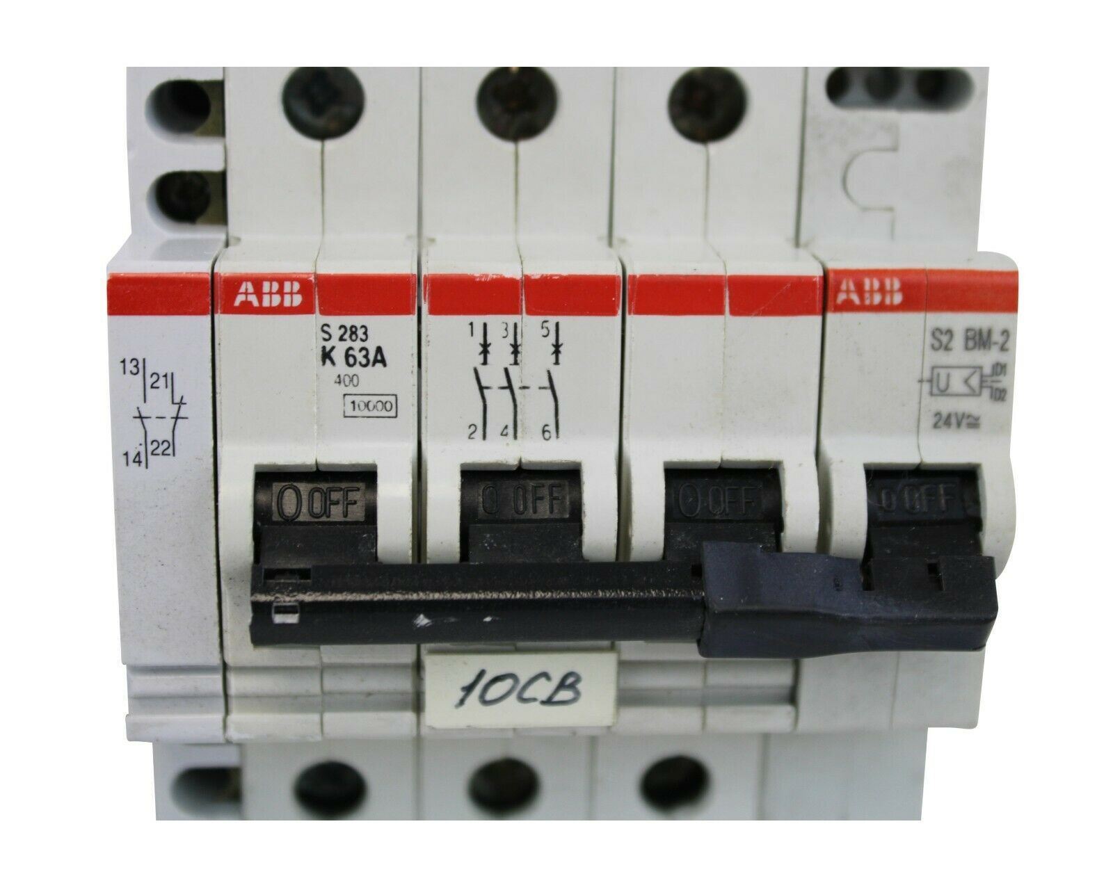 ABB CIRCUIT BREAKER ASSORTED S271/S272/S273SS283 LOT OF 7