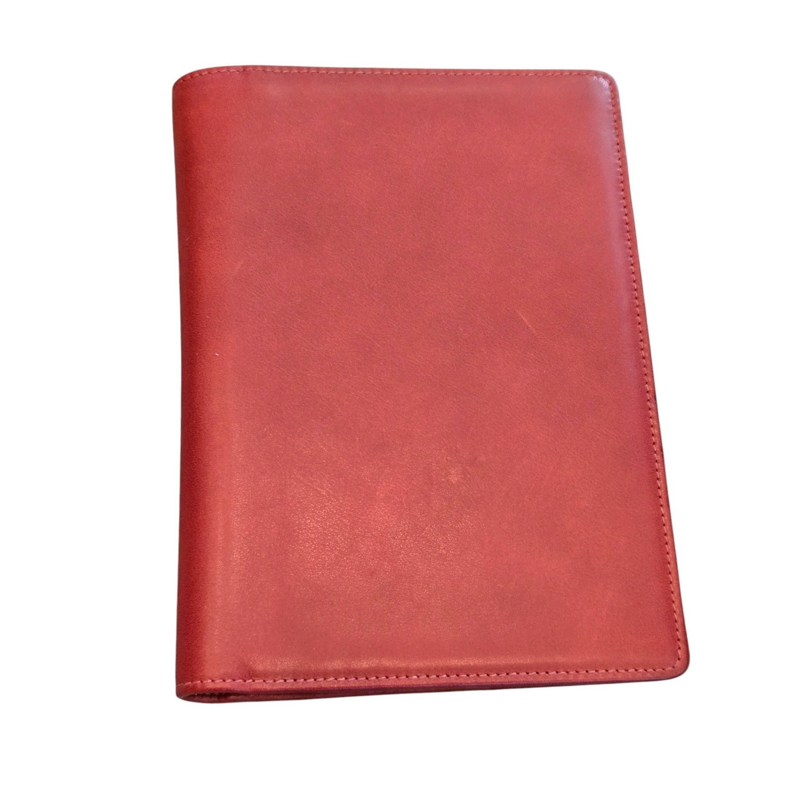 Coach Notebook Planner Organizer Notepad 6 x 8.5″ Red Leather Address Portfolio