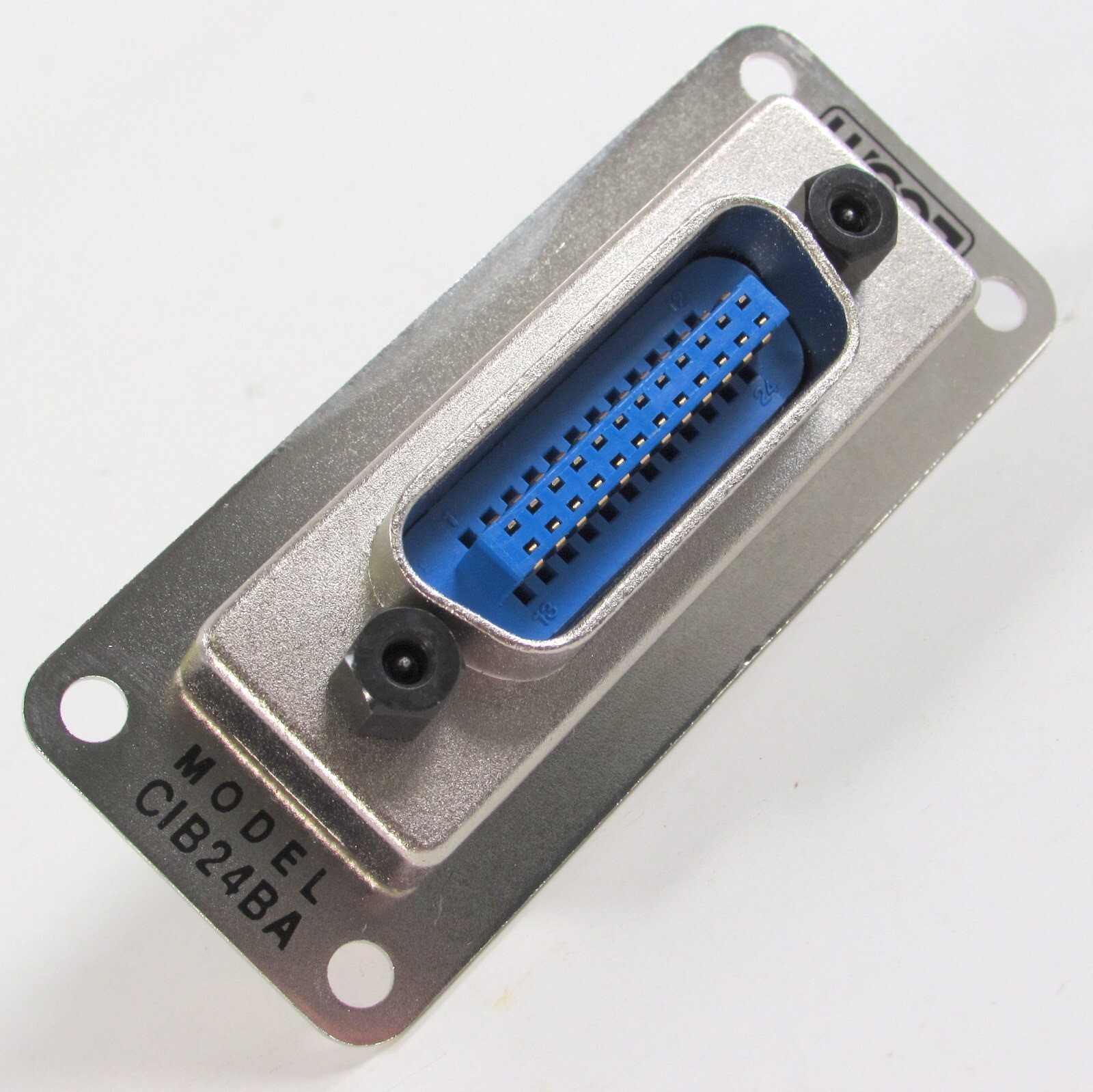 L-COM CIB24BA IEEE-488 GPIB Bulkhead Adapter Male to Female 5935-01-370-3480