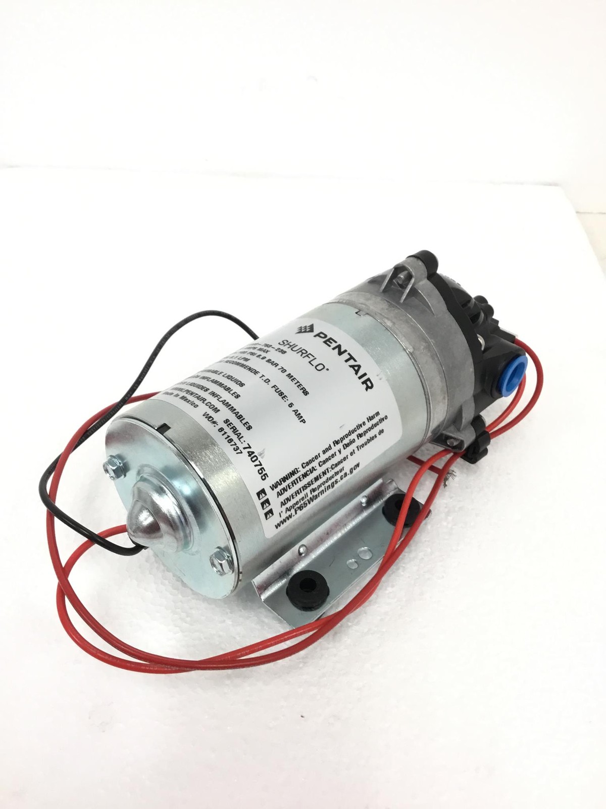 12x New SHURFLO 8000-783-238 Diaphragm Pump 3 Chamber 1.6 GPM 36VDC Pentair